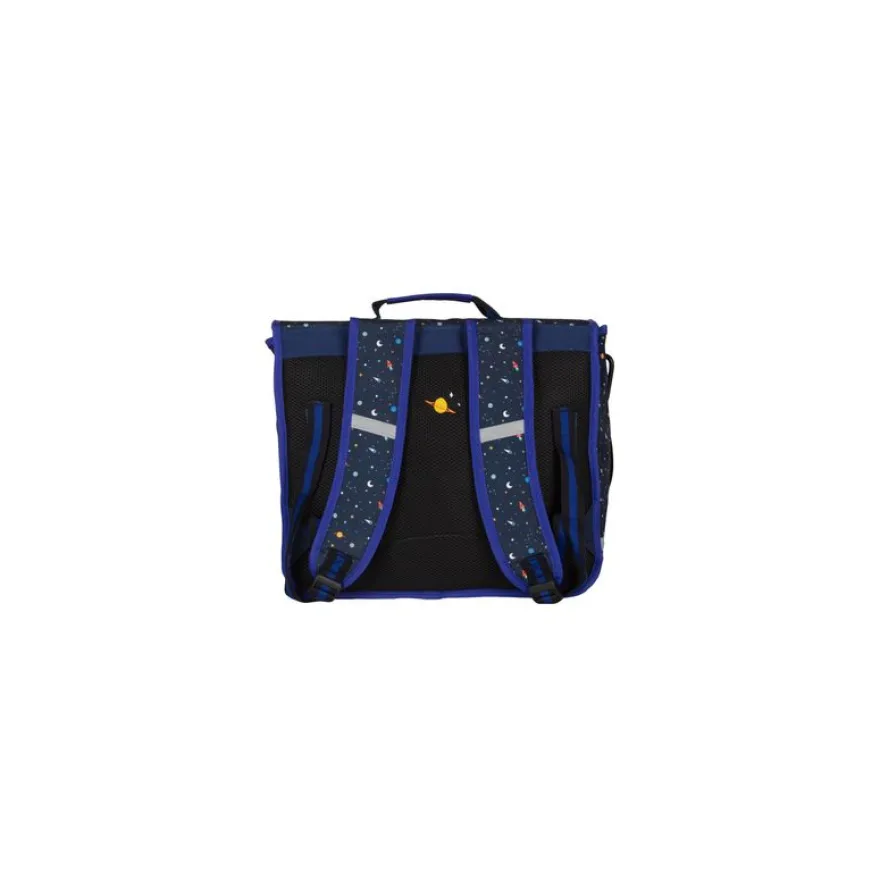 Cartable 38 CM KIP ASTRO -2 compartiments- marine- Kid'Abord