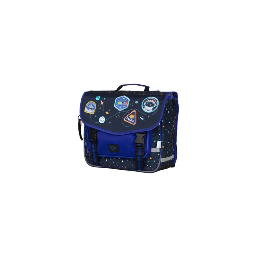 Cartable 38 CM KIP ASTRO -2 compartiments- marine- Kid'Abord
