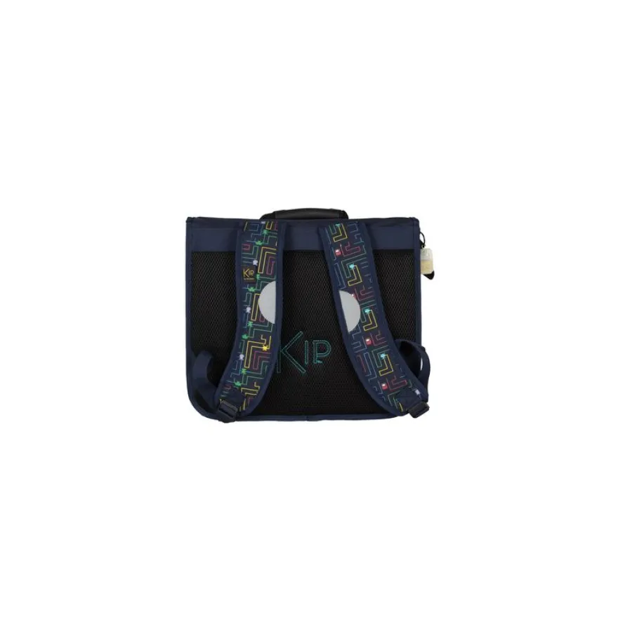 Cartable 38 CM KIP PRESS START-2 compartiments- marine- Kid'Abord