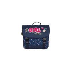 Cartable 38 CM KIP YOU ROCK-2 compartiments- marine- Kid'Abord