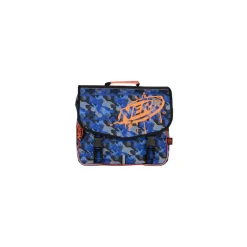 Cartable 38 CM NERF PLAYGROUND- 2 compartiments- noir- Kid'Abord