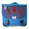 Cartable 35 cm Wonder Fox- 2 compartiments- bleu- Pol Fox