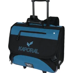 Cartable à roulettes Kaporal Primaire - 41 cm - 2 compartiments - chine noir - Oberthur