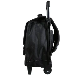 Cartable à roulettes Tortues Ninja 38 cm - 2 compartiments - noir - Bagtrotter