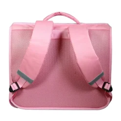 Cartable avec rabat réversible Barbie - 2 compartiments - rose - Bagtrotter
