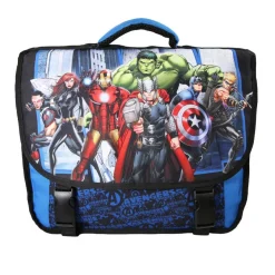 Cartable Avengers - 38cm - 2 compartiments - bleu - Bagtrotter