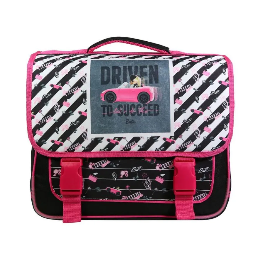 Cartable Barbie 38 cm - 2 compartiments - multicolore - Bagtrotter