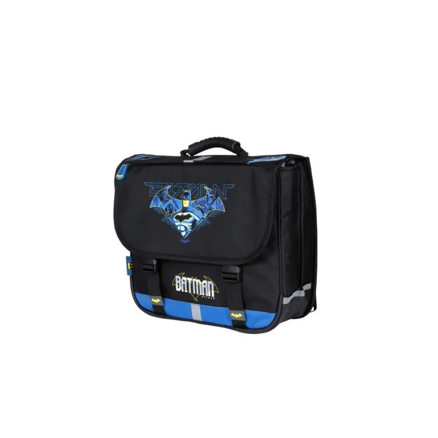 Cartable Batman Darknight 38 cm - 2 compartiments - noir - Kid'Abord