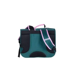 Cartable Camps Corduroy 38 cm - 2 compartiments - velours vert - Kid'Abord