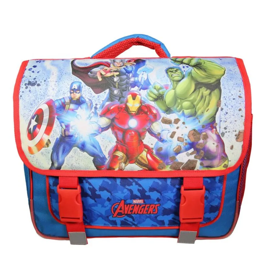 Cartable Cars - 38 cm - 2 compartiments - rouge - Bagtrotter