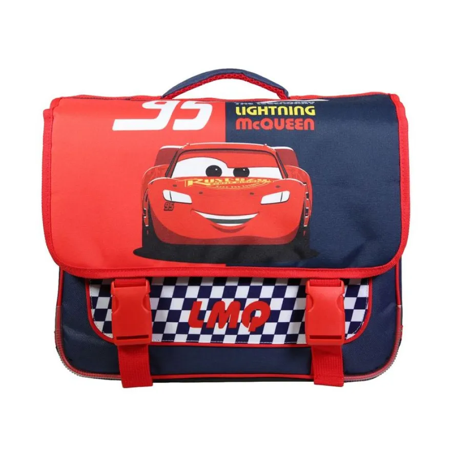 Cartable Cars 38 cm - 2 compartiments - multicolore - Bagtrotter