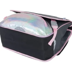 Cartable Cosmic Girl - 38 cm - 2 compartiments - gris anthracite - Oberthur