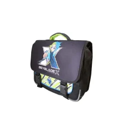 Cartable 3D Beyblade X - 38 cm - 2 compartiments - Noir - Bagtrotter