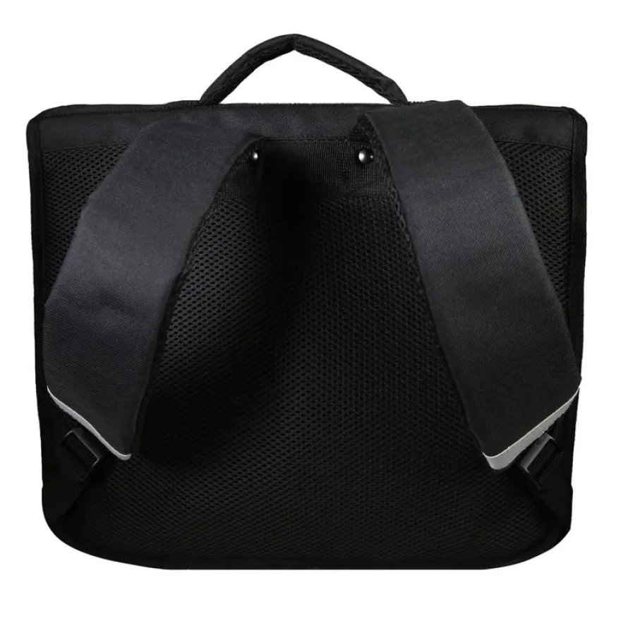 Cartable Jurassic world - 38cm - 2 compartiments - noir - Bagtrotter