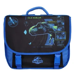 Cartable Jurassic world - 38cm - 2 compartiments - noir - Bagtrotter