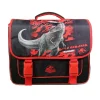 Cartable Jurassic World 38 cm - 2 compartiments - rouge - Bagtrotter
