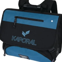 Cartable Kaporal Primaire - 38 cm - 2 compartiments - chine noir - Oberthur