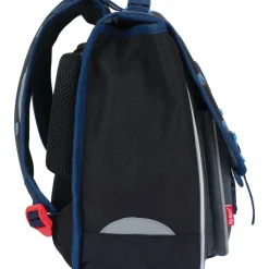 Cartable Kickers Boy - 38 cm - 2 compartiments - noir et gris chine - Oberthur