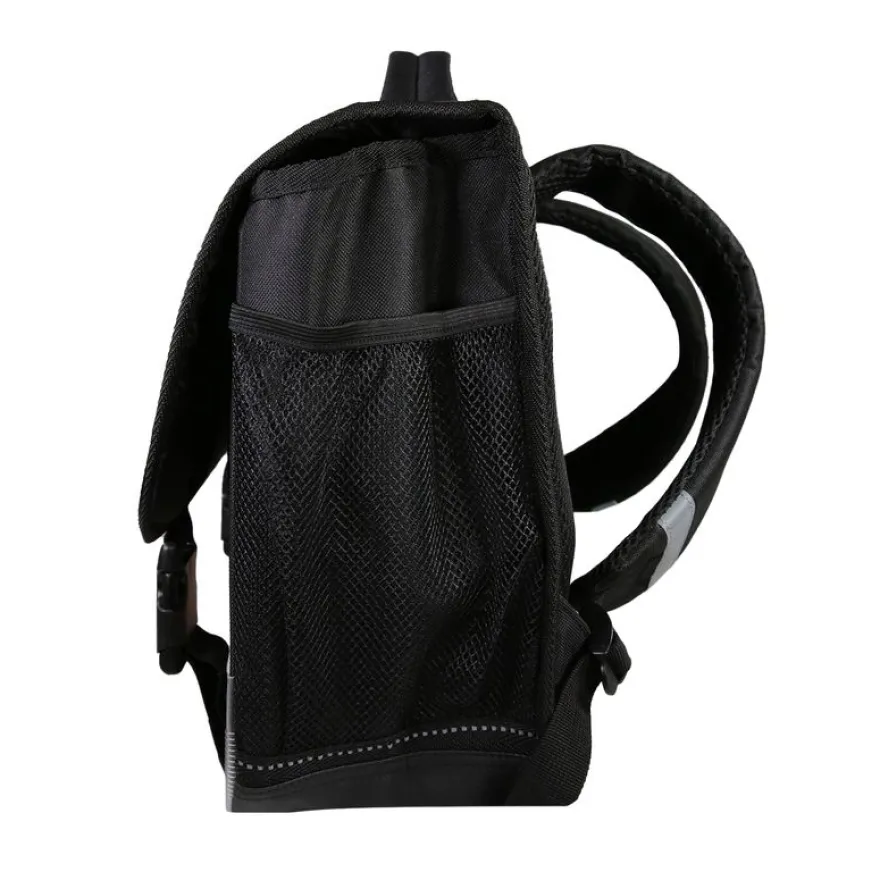 Cartable Kung fu panda - 38cm - 2 compartiments - noir - Bagtrotter