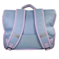 Cartable La Reine des neiges - 38cm - 2 compartiments - turquoise - Bagtrotter