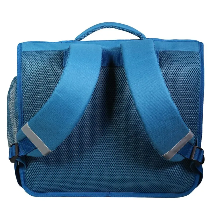 Cartable Les Minions - 38 cm - 2 compartiments - bleu - Bagtrotter