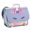 Cartable Licorne - 38 cm - 2 compartiments - lavande - Viquel