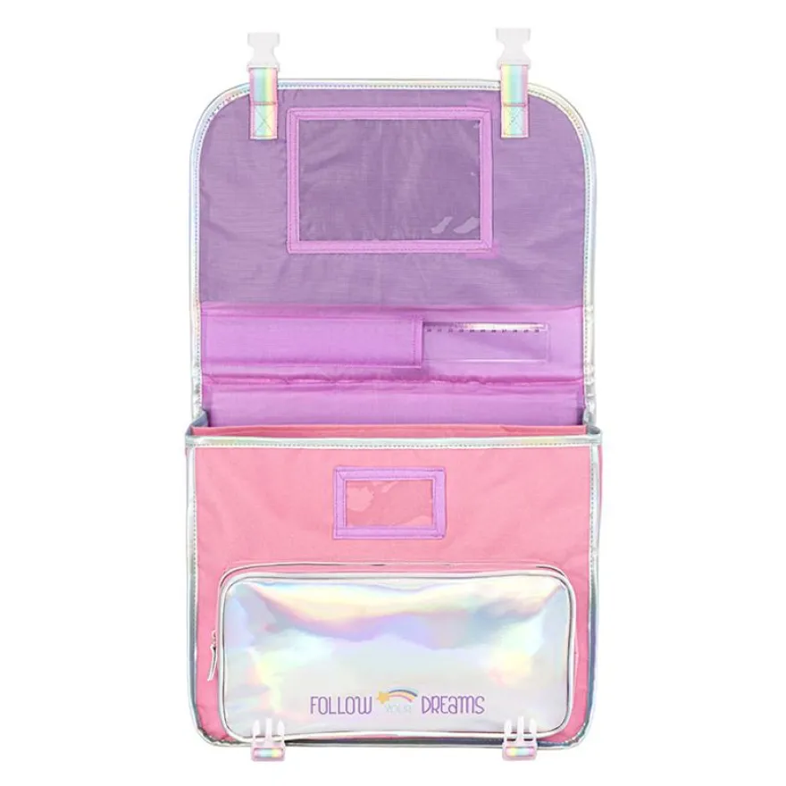 Cartable Licorne 38 cm - 2 compartiments - Viquel