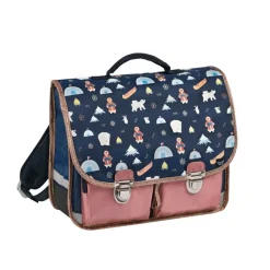 Cartable Louise & Arthur 38 cm - 2 compartiments - inuit - Quo Vadis