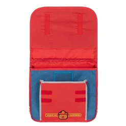Cartable maternelle Mini Pompier - 35 cm - 1 compartiment - bleu - Viquel