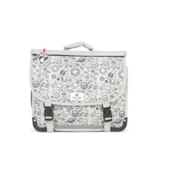 Cartable maternelle réversible Rocket - 35 cm - 1 compartiment - gris - Pol Fox