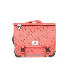 Cartable maternelle réversible Tutti Frutti - 35 cm - 1 compartiment - rouge - Pol Fox