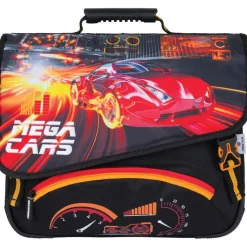 Cartable Megacars / Megabikes - 38 cm - 2 compartiments - 2 modèles disponibles - Oberthur