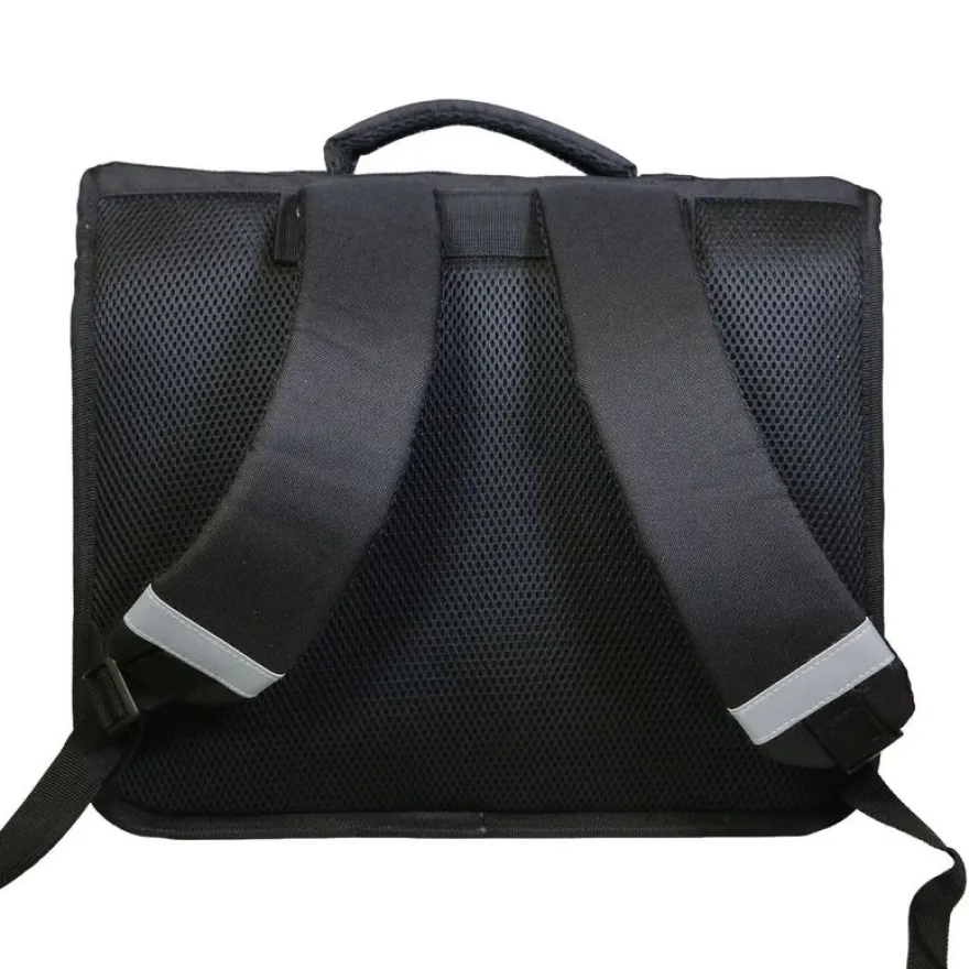 Cartable Miniseri 38 cm - 2 compartiments - rose - Bagtrotter