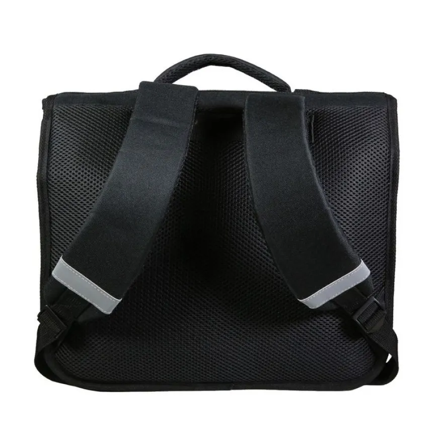Cartable NASA 38 cm - 2 compartiments - rouge - Bagtrotter