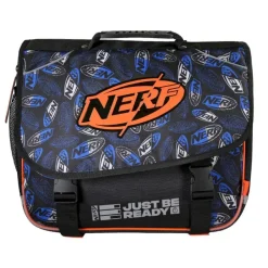 Cartable Nerf - 38 cm - 2 compartiments - Noir - Kid'Abord