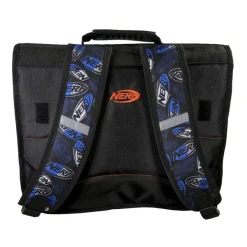 Cartable Nerf - 38 cm - 2 compartiments - Noir - Kid'Abord