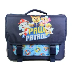 Cartable Pat'Patrouille 38 cm - 2 compartiments - bleu - Bagtrotter