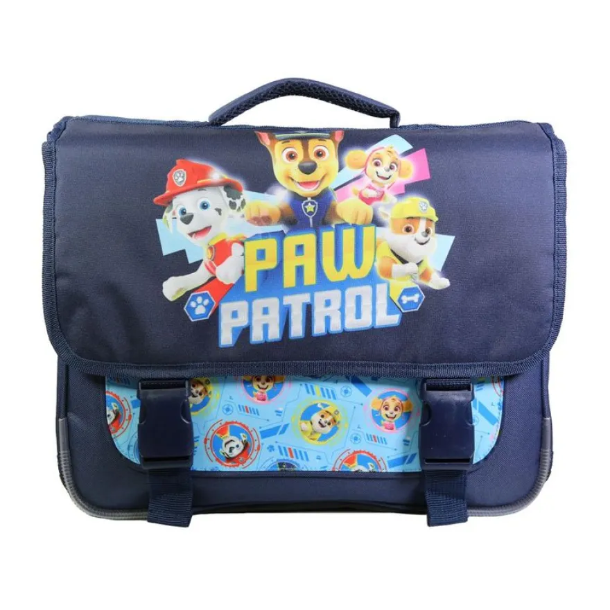 Cartable Pat'Patrouille 38 cm - 2 compartiments - bleu - Bagtrotter