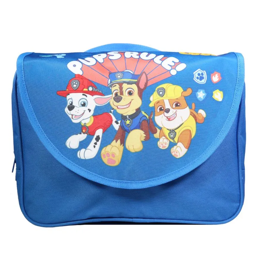 Cartable Pat'Patrouille 32 cm - 1 compartiment - bleu - Bagtrotter