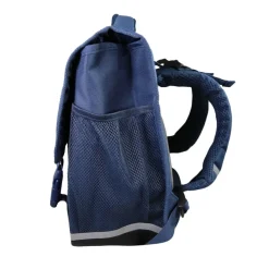 Cartable Phileas - 38cm - 2 compartiments - marine - Bagtrotter