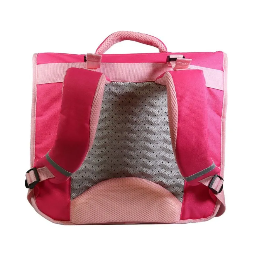Cartable Phileas Danseuses 38 cm - 2 compartiments - rose - Bagtrotter