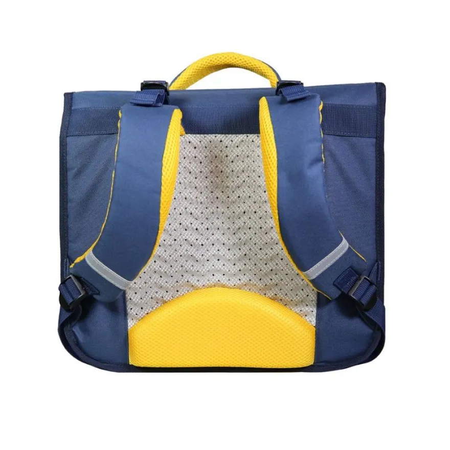 Cartable Phileas Dinosaure 38 cm - 2 compartiments - multicolore - Bagtrotter