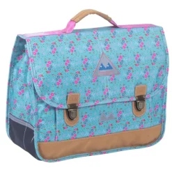 Cartable Poids Plume Lili - 38 cm - 2 compartiments - céladon - Kid'Abord