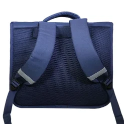 Cartable Poivre Blanc 38 cm - 2 compartiments - orange - Bagtrotter