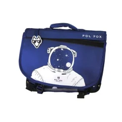 Cartable réversible 38 cm Cosmo - 2 compartiments - Marine - Pol Fox