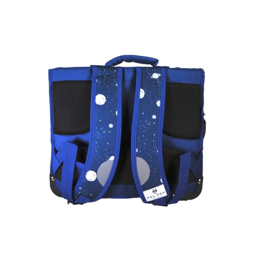Cartable réversible 35 cm Cosmo - 1 compartiment - Marine - Pol Fox