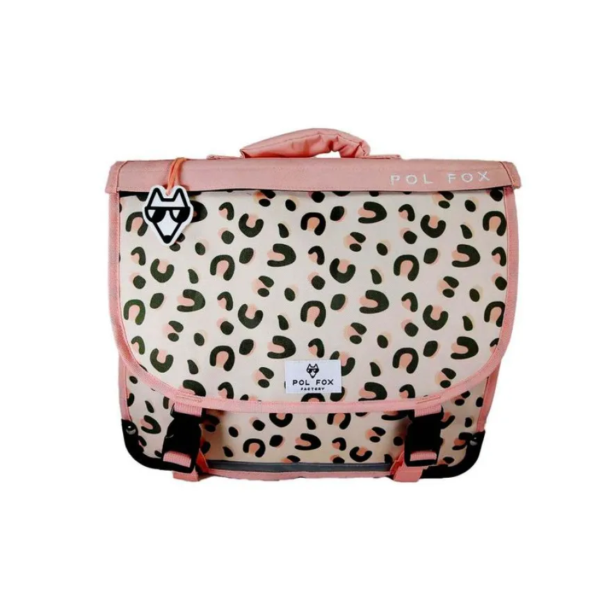Cartable réversible 38 cm Crush - 2 compartiments - Rose - Pol Fox
