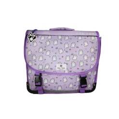 Cartable réversible 35 cm Hello - 1 compartiment - Violet - Pol Fox