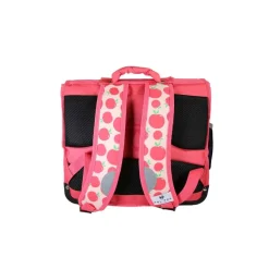 Cartable réversible 35 cm Pom Pom - 1 compartiment - Rouge - Pol Fox