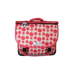 Cartable réversible 35 cm Pom Pom - 1 compartiment - Rouge - Pol Fox